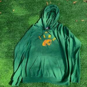 Nike FAMU Florida A&M Rattlers Pullover Hoodie Green Orange XL